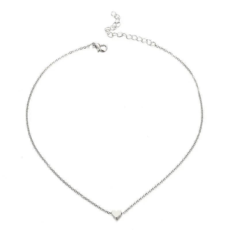 Gold Double-Sided Love Pendant Necklace – Stylish Gift - ZA-Zola