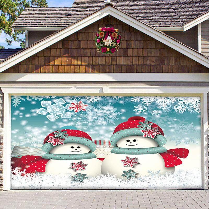 Christmas Background Hanging Cloth for Door & Wall Décor - ZA-Zola