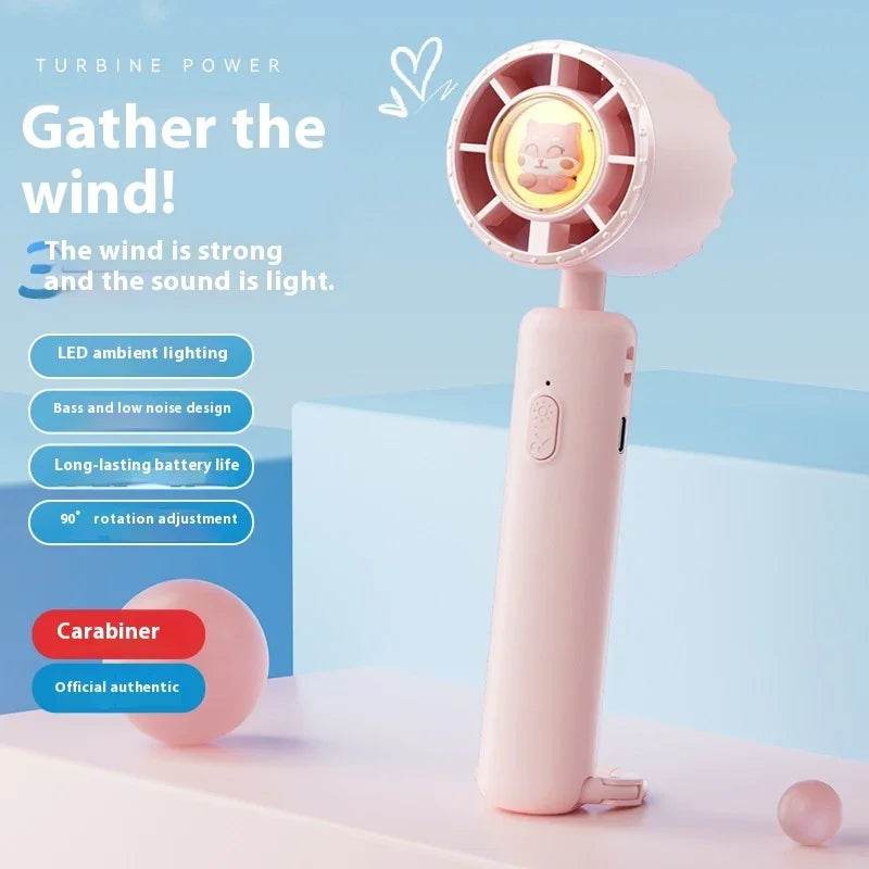 USB Rechargeable Ice Compress Handheld Fan - ZA-Zola