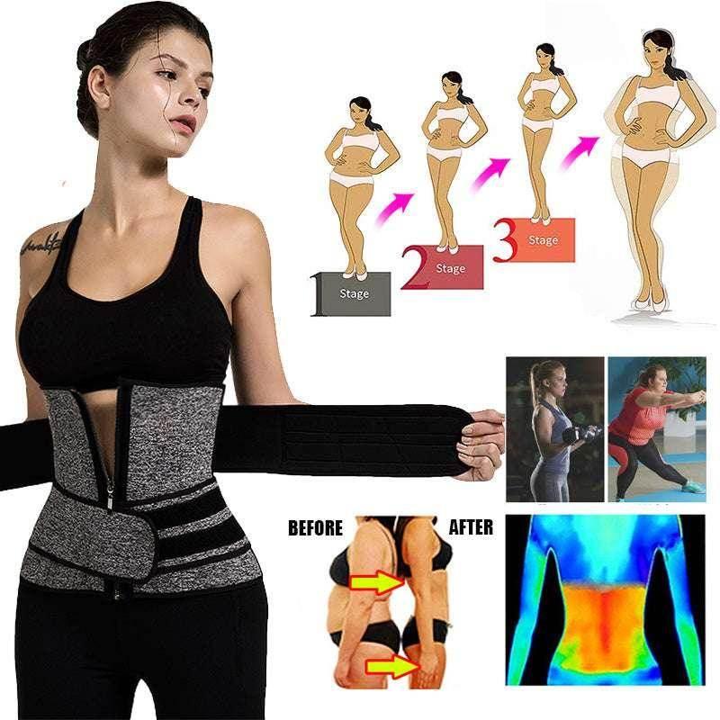 Tummy Sweat Shapewear Bodysuit for Women | Waist Trainer - ZA-Zola
