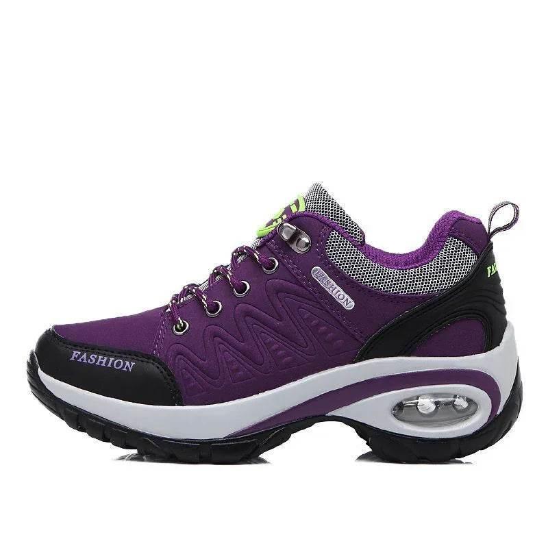Women’s Thick Sole Hiking Sneakers – Stylish Comfort - ZA-Zola