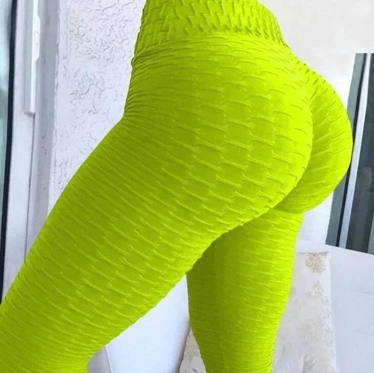 Booty Lifting Anti-Cellulite Scrunch Leggings – No Pocket - ZA-Zola