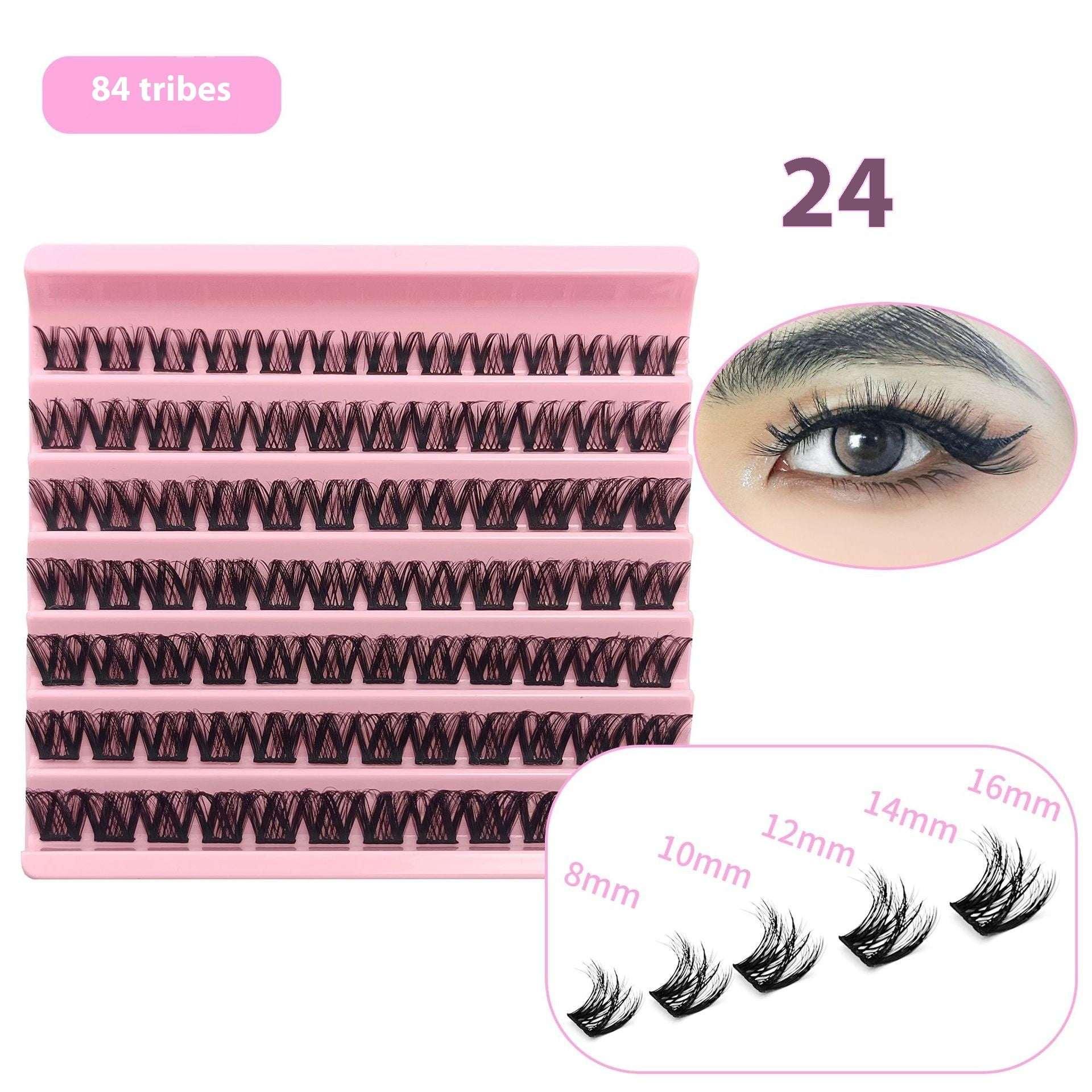 5D Messy False Eyelashes – Thick Hot Melt Volume - ZA-Zola