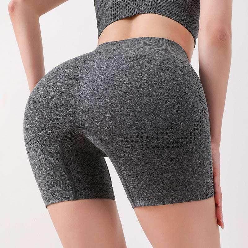 High-Waist Yoga Running Gym Shorts – Summer Fitness - ZA-Zola