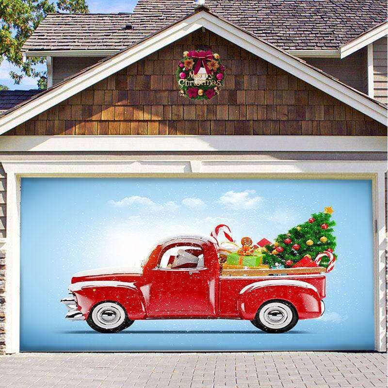 Christmas Background Hanging Cloth for Door & Wall Décor - ZA-Zola