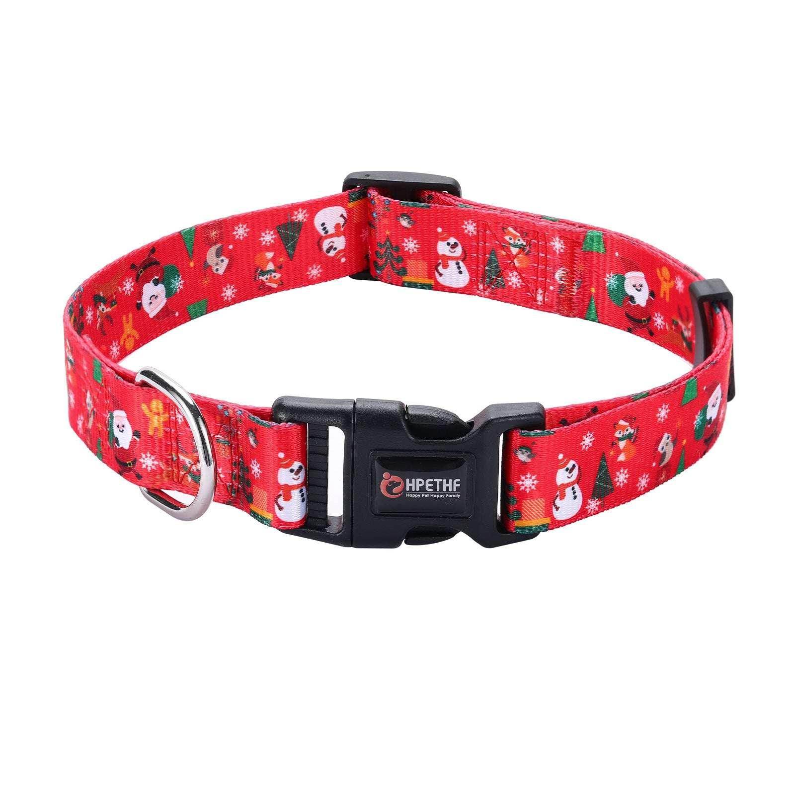 Christmas Pet Collar & Leash Set – Festive Walks - ZA-Zola