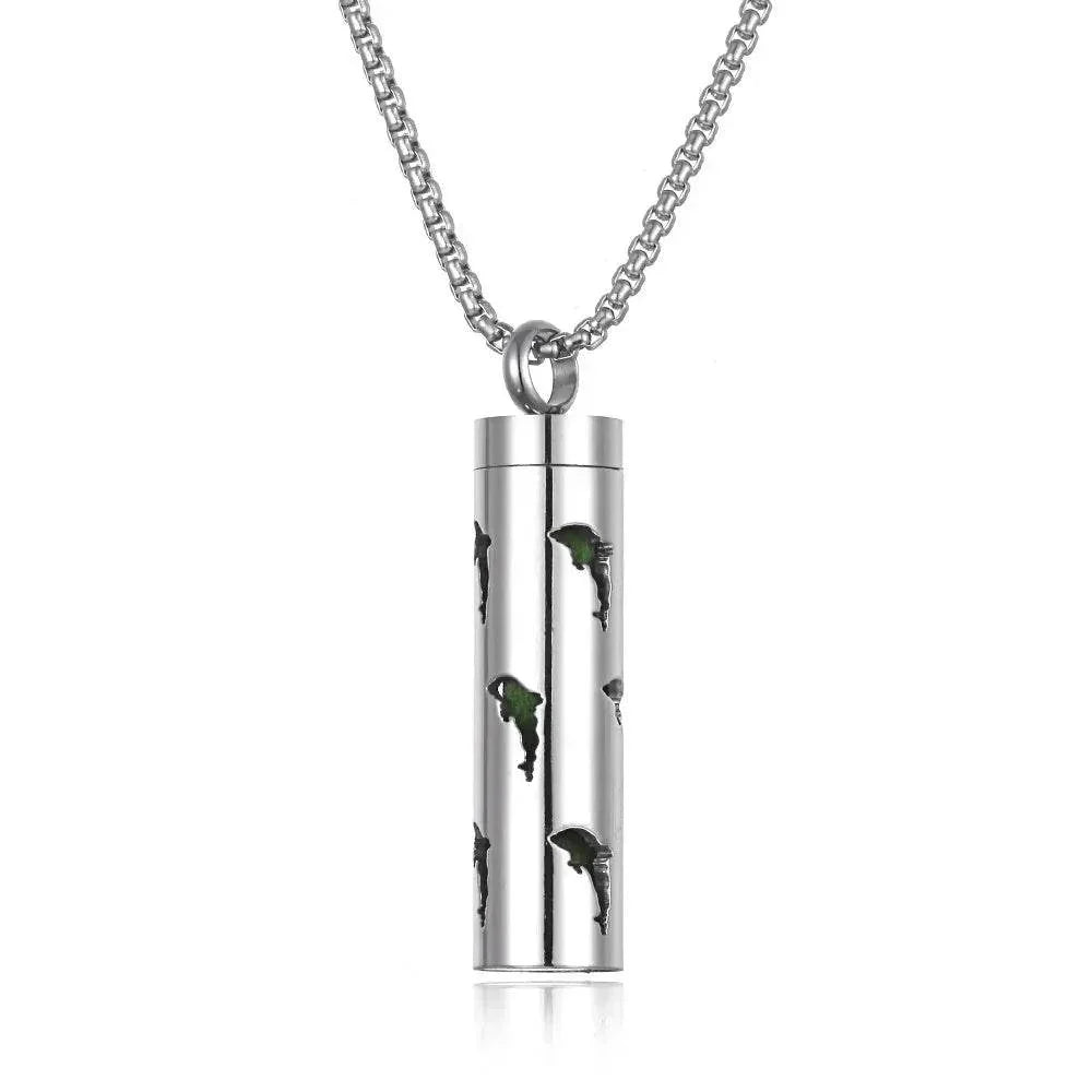 Titanium Aromatherapy Pendant Necklace - ZA-Zola
