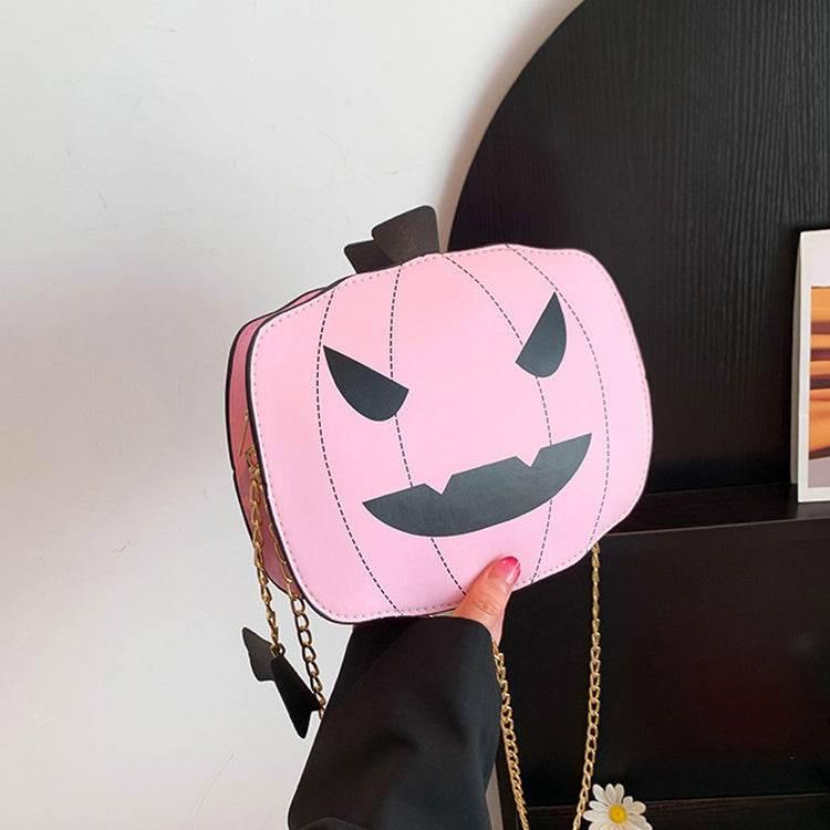 ZA-Zola Halloween Cartoon Pumpkin Shoulder Bag - ZA-Zola