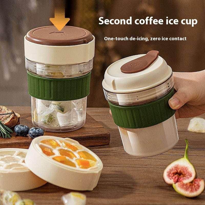 Cold Cup Coffee Tumbler with Ice Tray – 500ml - ZA-Zola