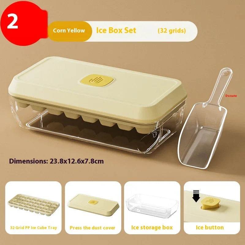 Food Grade Press Ice Cube Tray – Small & Large Sizes - ZA-Zola