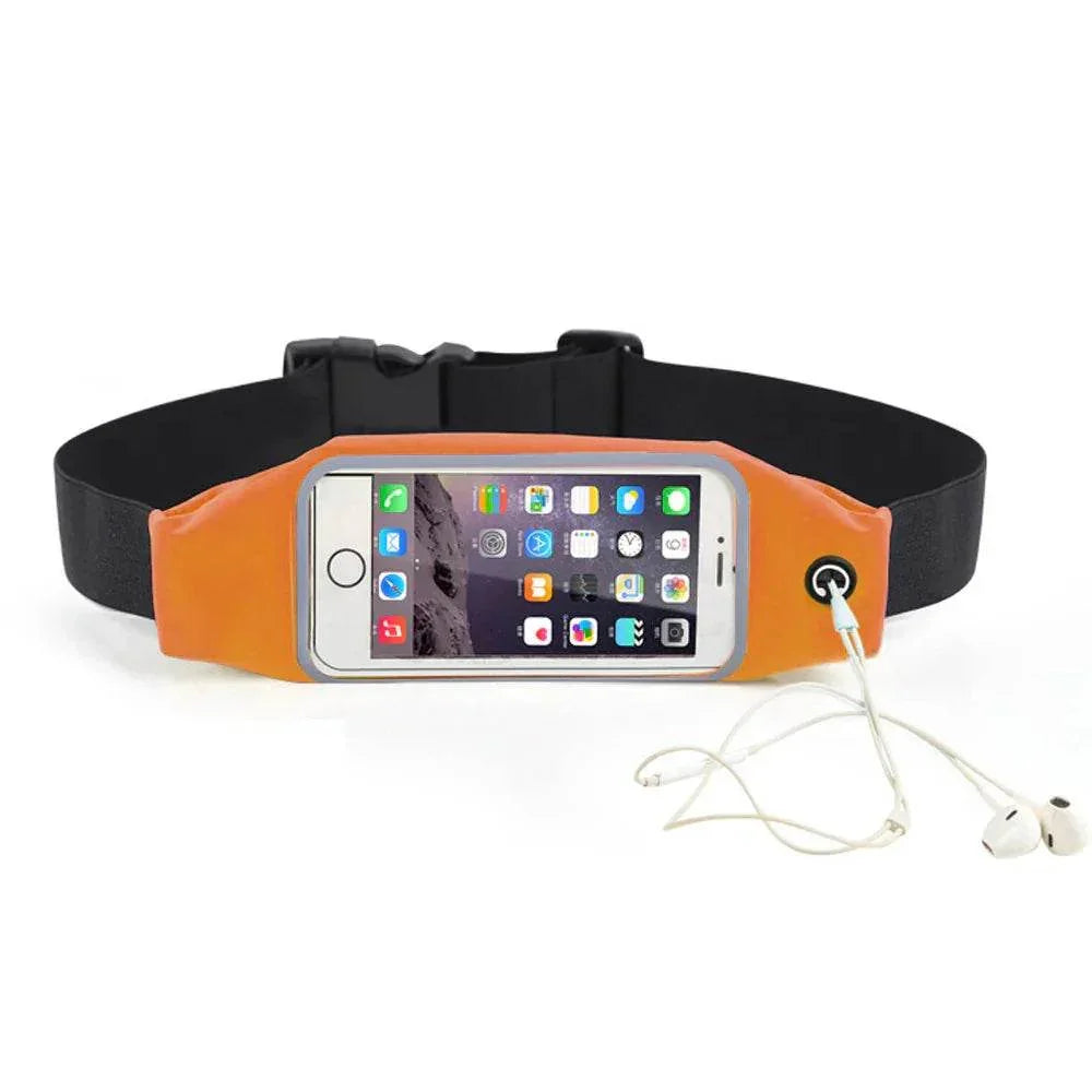 Touch Screen Clear Phone Waist Bag for Running & Outdoor Sports – Unisex, Soft & Sweatproof - ZA-Zola