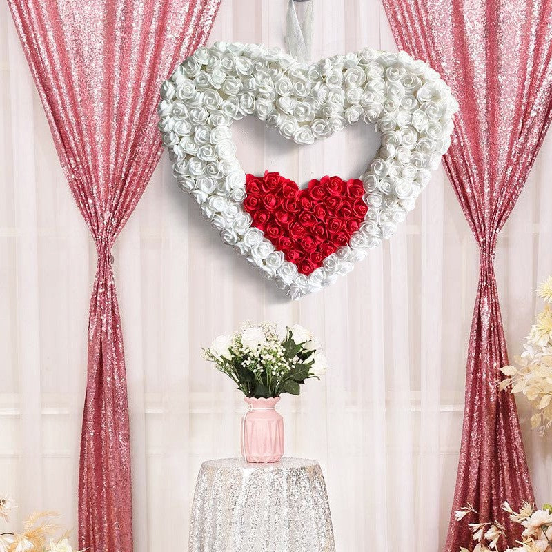 Valentine’s Day Double Love Garland Romantic Decoration– ZA-Zola