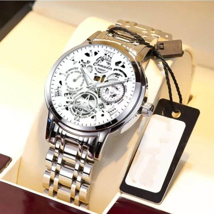 Men’s Waterproof Luminous Calendar Watch – Stylish & Durable - ZA-Zola