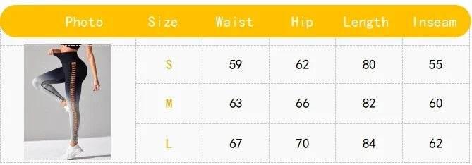 Women’s High-Waisted Gradient Yoga Pants – Booty Lifting Leggings - ZA-Zola