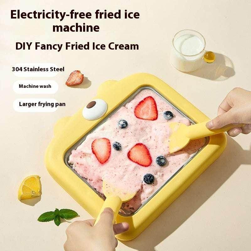 Fried Ice Cream Maker – No Plug Needed Fun! - ZA-Zola