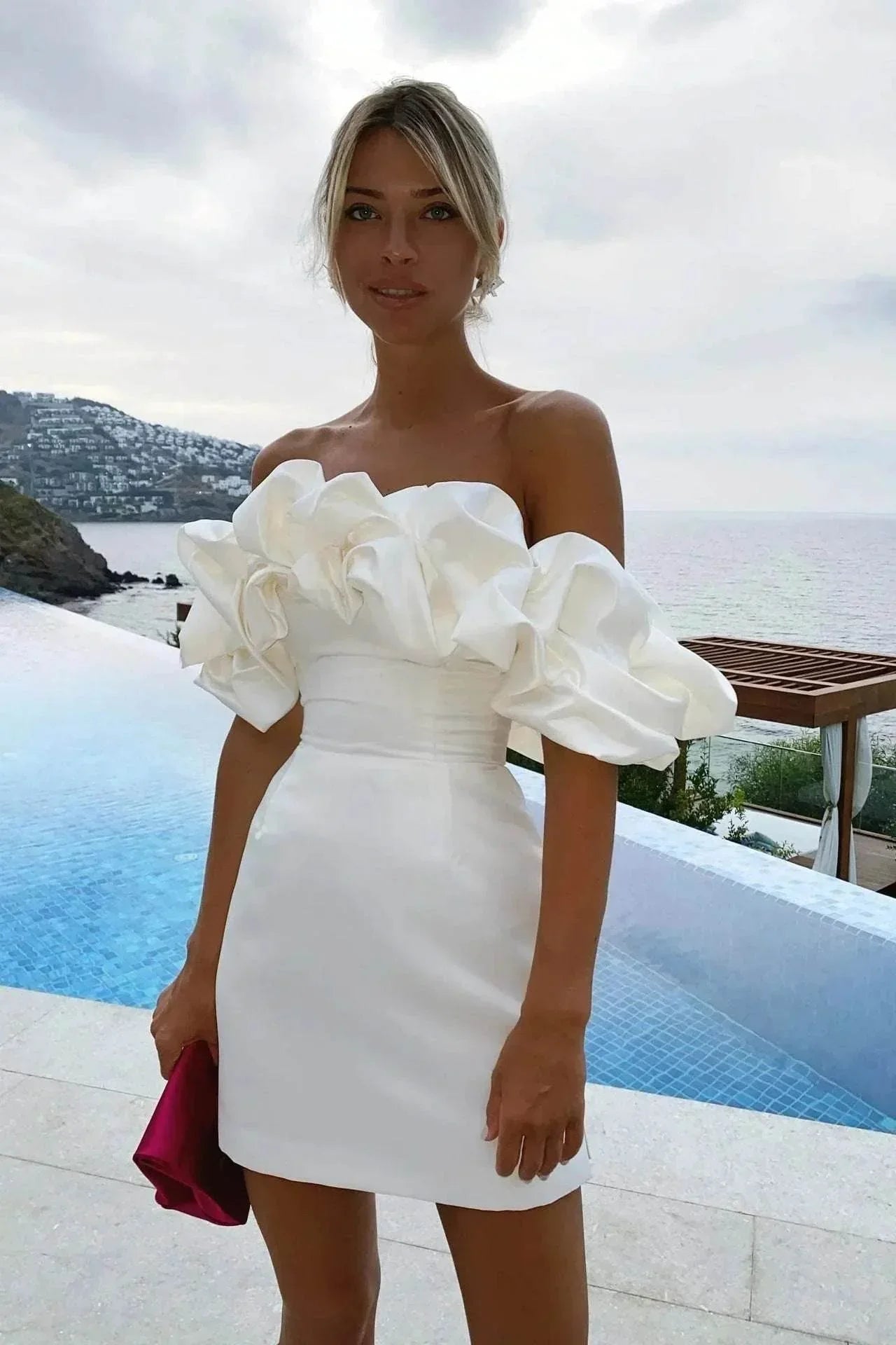 High-End One-Shoulder Formal Dress for Women - ZA-Zola