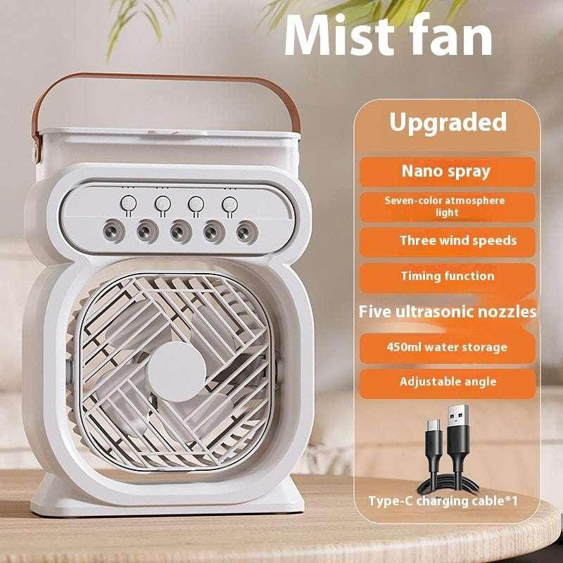 3-in-1 Portable Air Cooler with LED Lights & Humidifier - ZA-Zola