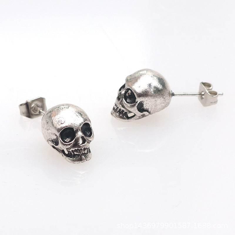 ZA-Zola Retro Skull Halloween Earrings - ZA-Zola