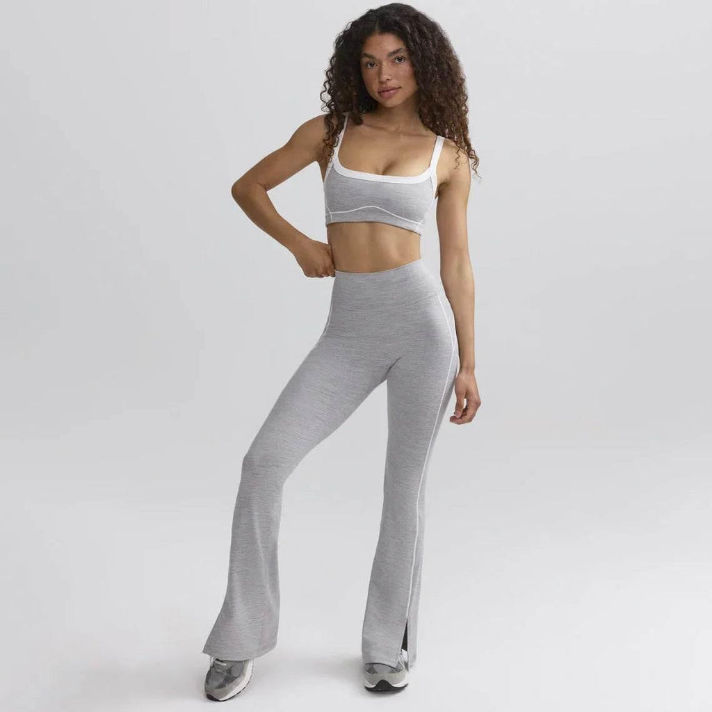 Nude Feel High Elastic Yoga Bra & Pants Set - ZA-Zola