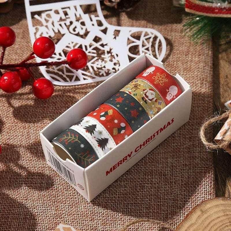 Christmas Decorative Tape – 6 Roll Set - ZA-Zola