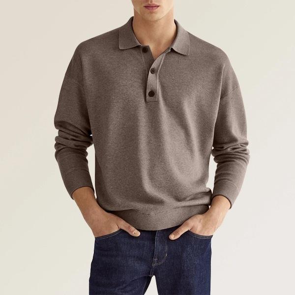 Men’s V Neck Polo Jacket Shirt | ZA-Zola