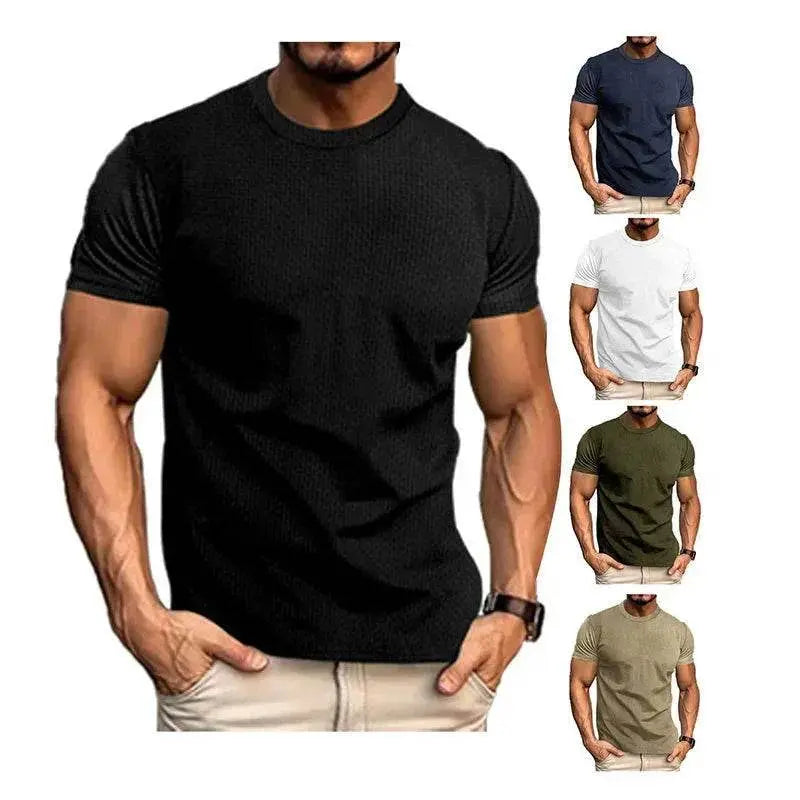 Men's slim fit breathable casual t-shirts in multiple colors from ZA-Zola