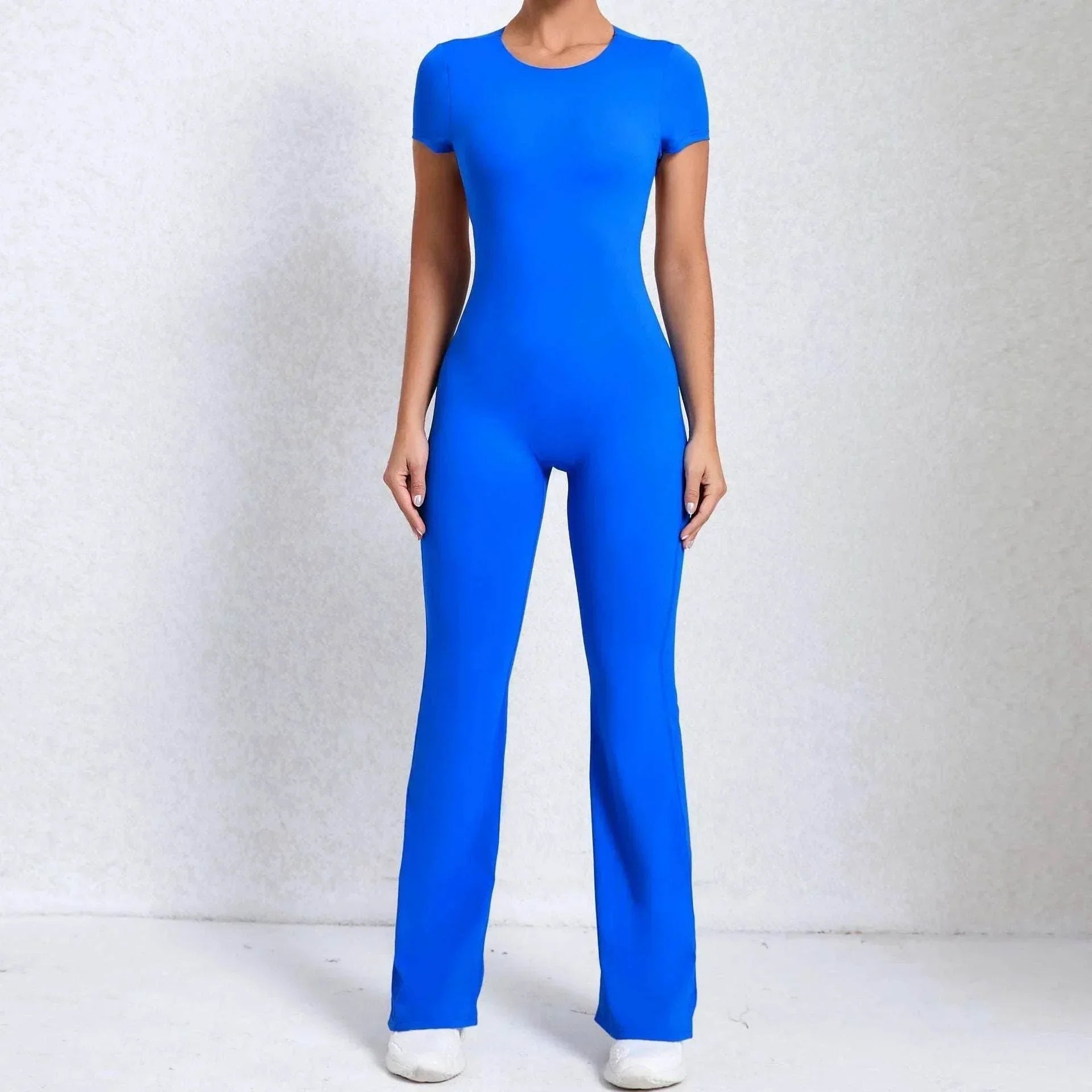 Bare Back Yoga Fitness Jumpsuit – 7 Colors - ZA-Zola