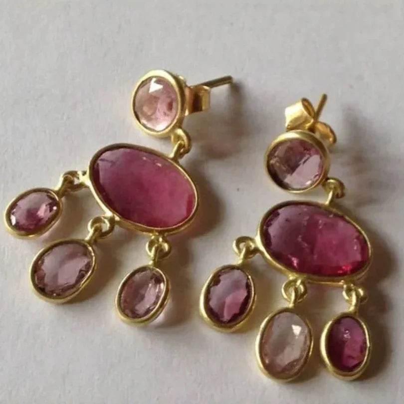 Long Irregular Resin Stud Earrings for Women - ZA-Zola