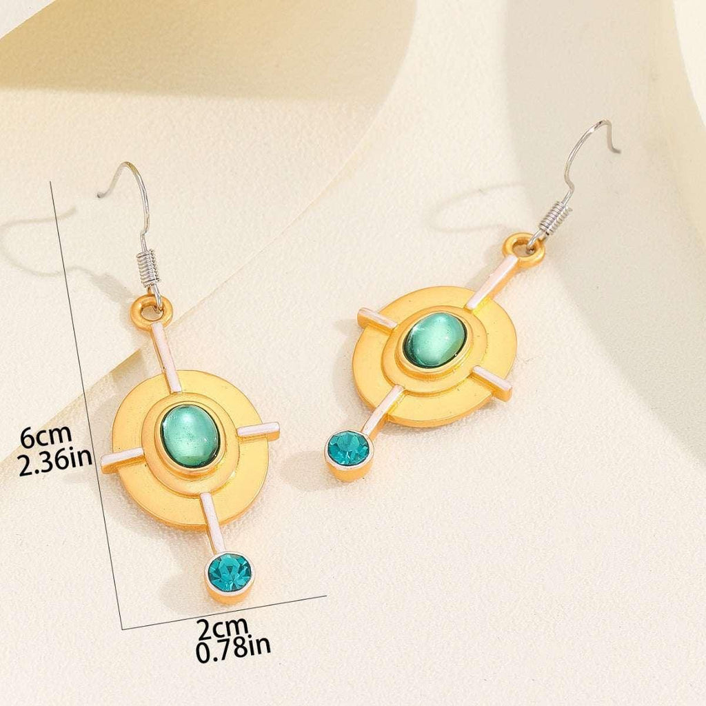 Retro Oval Snake Earrings For Women - ZA-Zola