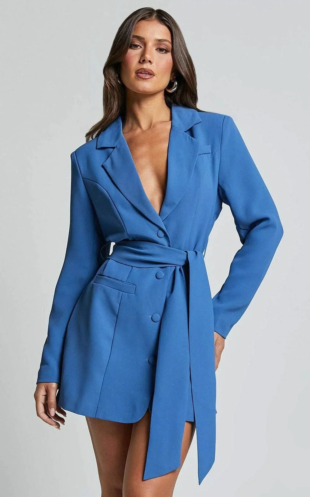 Lace-Up Slim Fit Streetwear Coat for Women - ZA-Zola