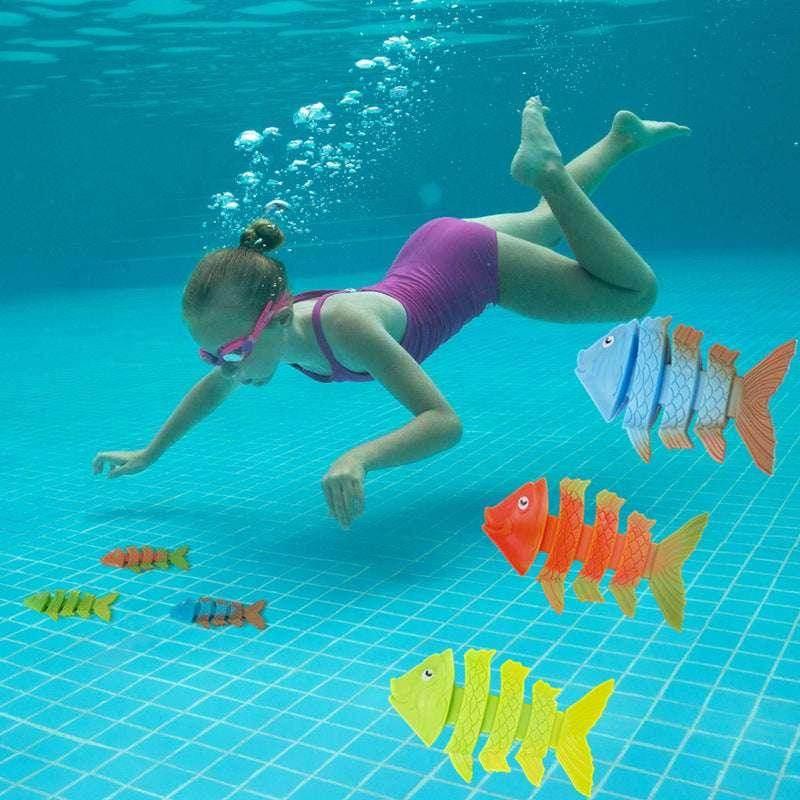 Swimming Pool Dive Toys Set – Kids Pool Games - ZA-Zola