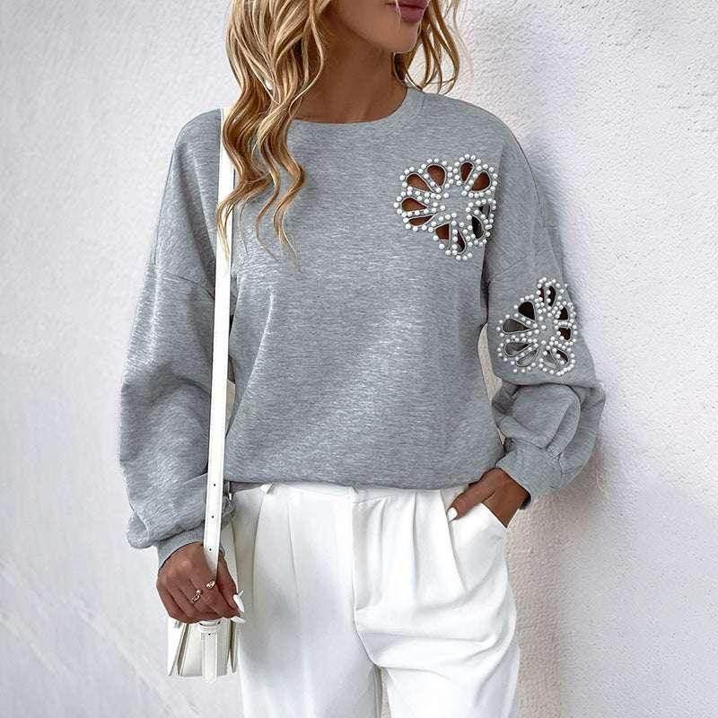 Casual Hollow Out Cotton Sweater for Women - ZA-Zola