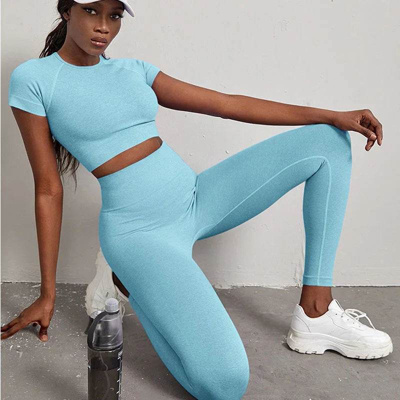 Quick-Dry Hip Lift Yoga Suit – High Waist & Sleek Fit - ZA-Zola