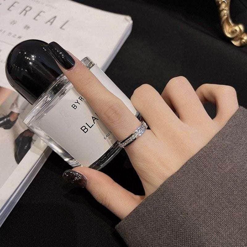 Double/Single Row Square Diamond Ring Women - ZA-Zola