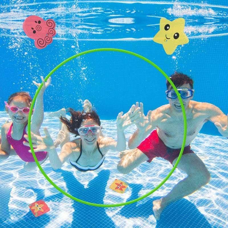Swimming Pool Dive Toys Set – Kids Pool Games - ZA-Zola