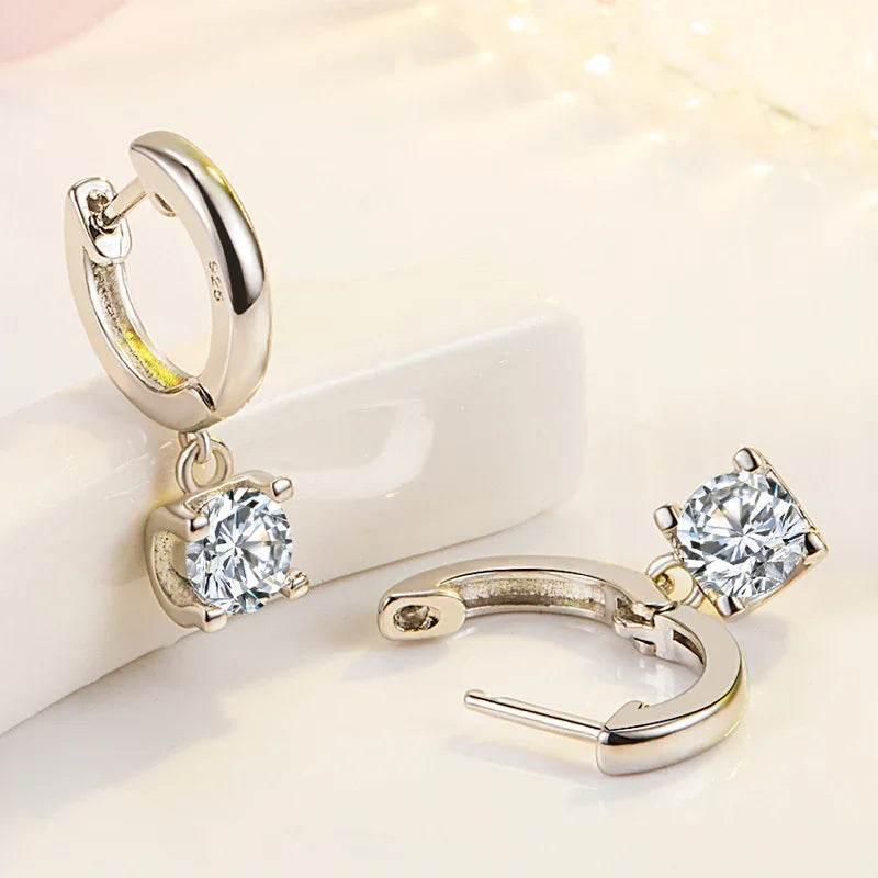 Angel Kiss Diamond Ear Clip Elegant Earrings - ZA-Zola