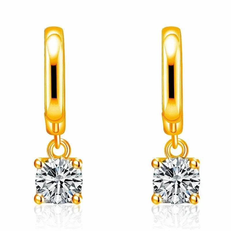 Angel Kiss Diamond Ear Clip Elegant Earrings - ZA-Zola