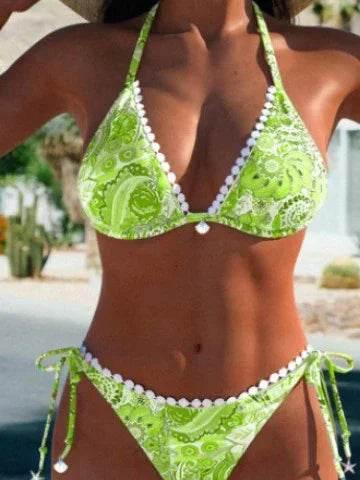 Women's Bikini Split Swimsuit | Colorful & Stylish - ZA-Zola