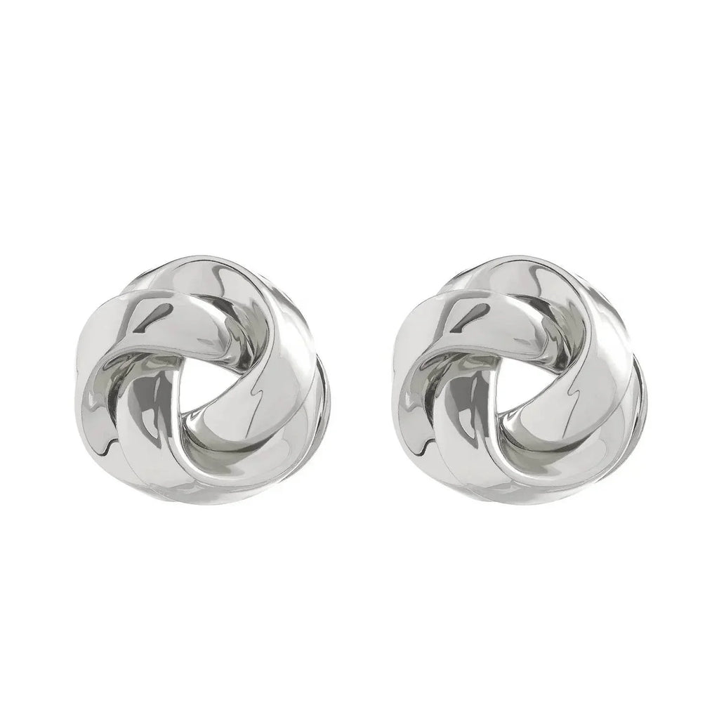 Retro Twisted Alloy Stud Earrings for Women - ZA-Zola