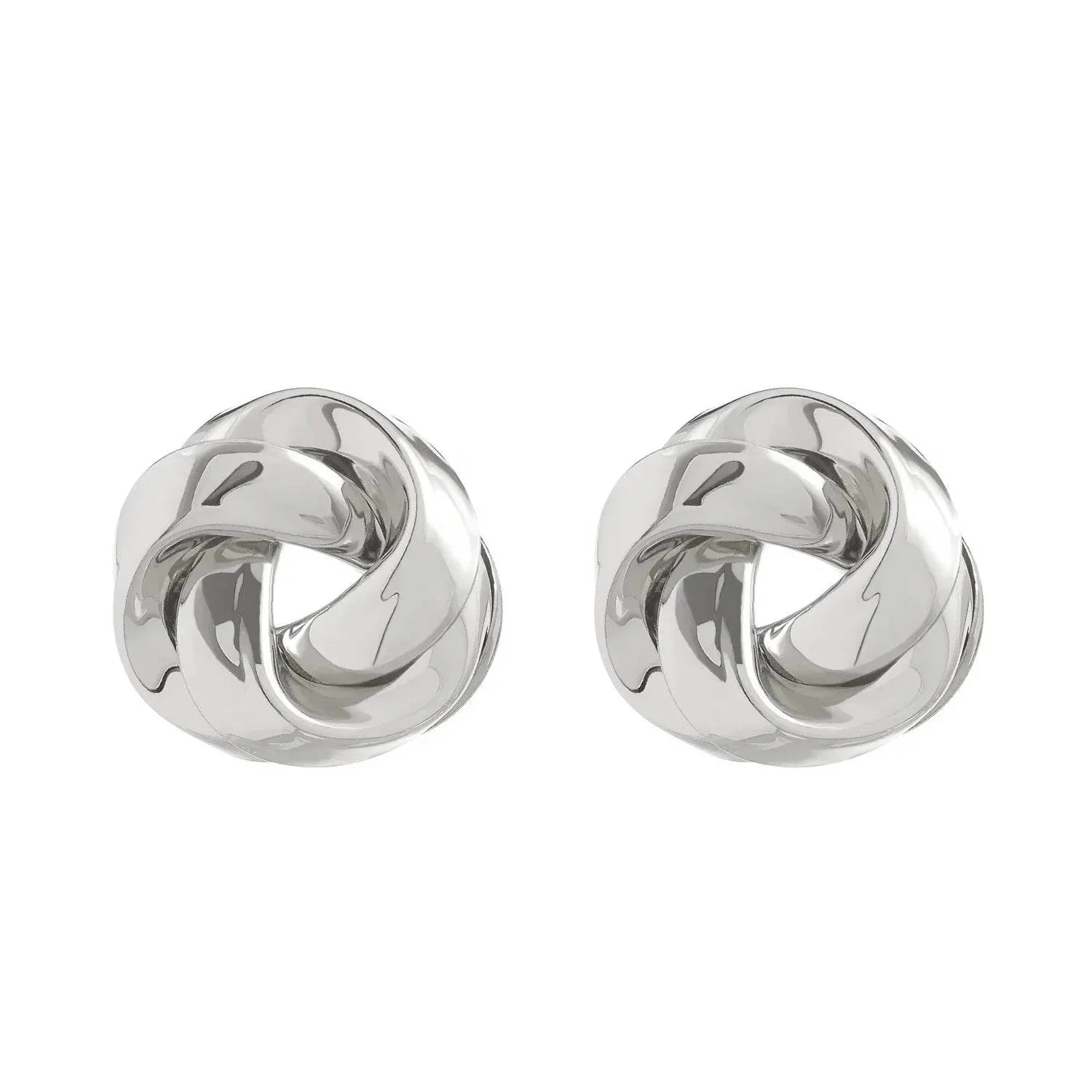 Retro Twisted Alloy Stud Earrings for Women - ZA-Zola