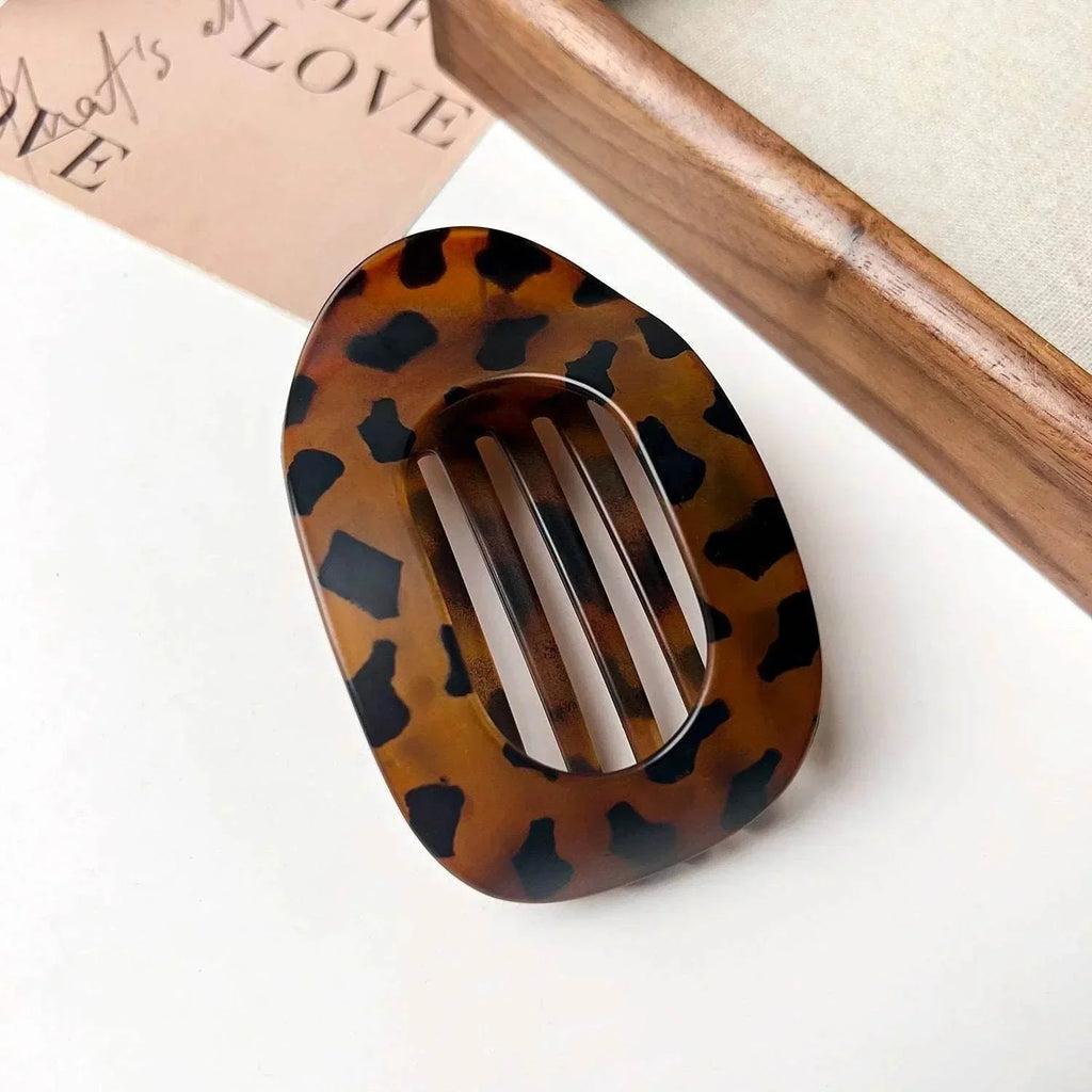 Oval Hair Claw Clips – Stylish Back Head Updo Hold - ZA-Zola