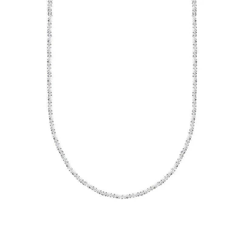 Starry Sterling Silver Clavicle Necklace Women - ZA-Zola
