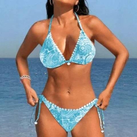 Women's Bikini Split Swimsuit | Colorful & Stylish - ZA-Zola