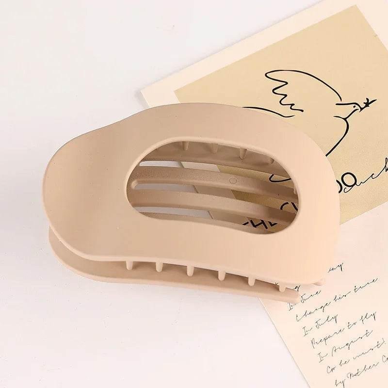 Oval Hair Claw Clips – Stylish Back Head Updo Hold - ZA-Zola