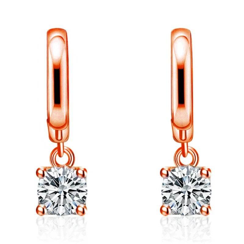Angel Kiss Diamond Ear Clip Elegant Earrings - ZA-Zola