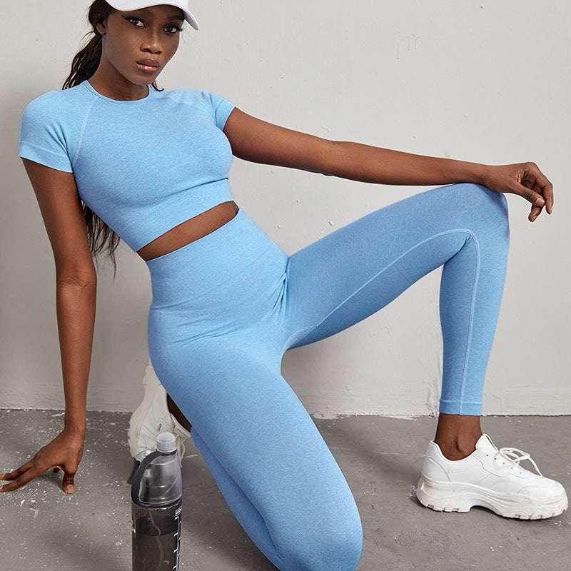 Quick-Dry Hip Lift Yoga Suit – High Waist & Sleek Fit - ZA-Zola