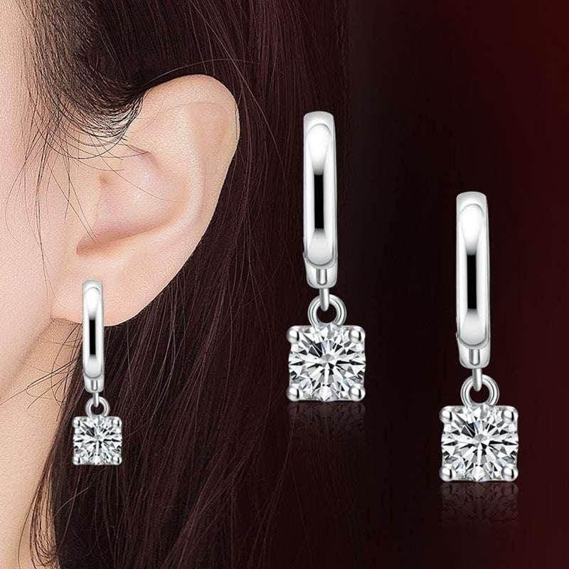 Angel Kiss Diamond Ear Clip Elegant Earrings - ZA-Zola