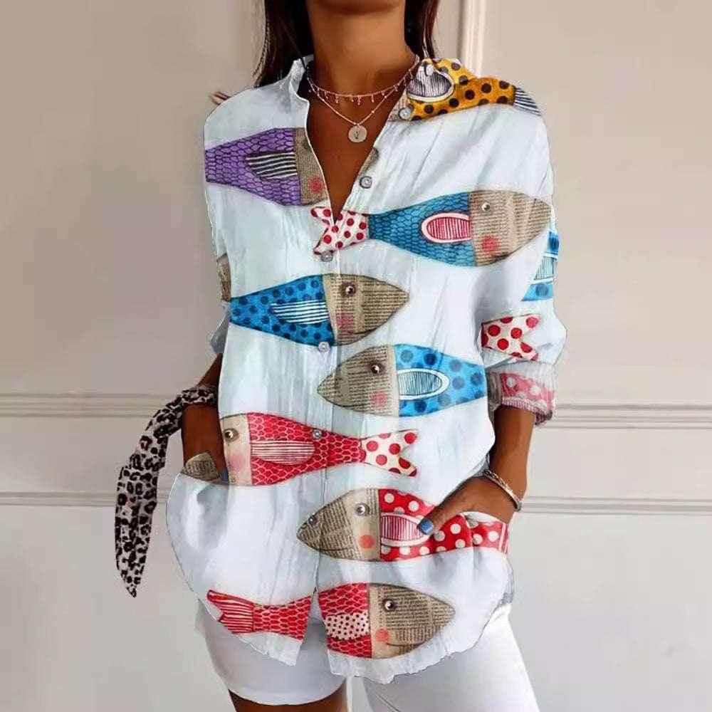 3D Floral Print Summer Shirt - S to 5XL | ZA-Zola - ZA-Zola