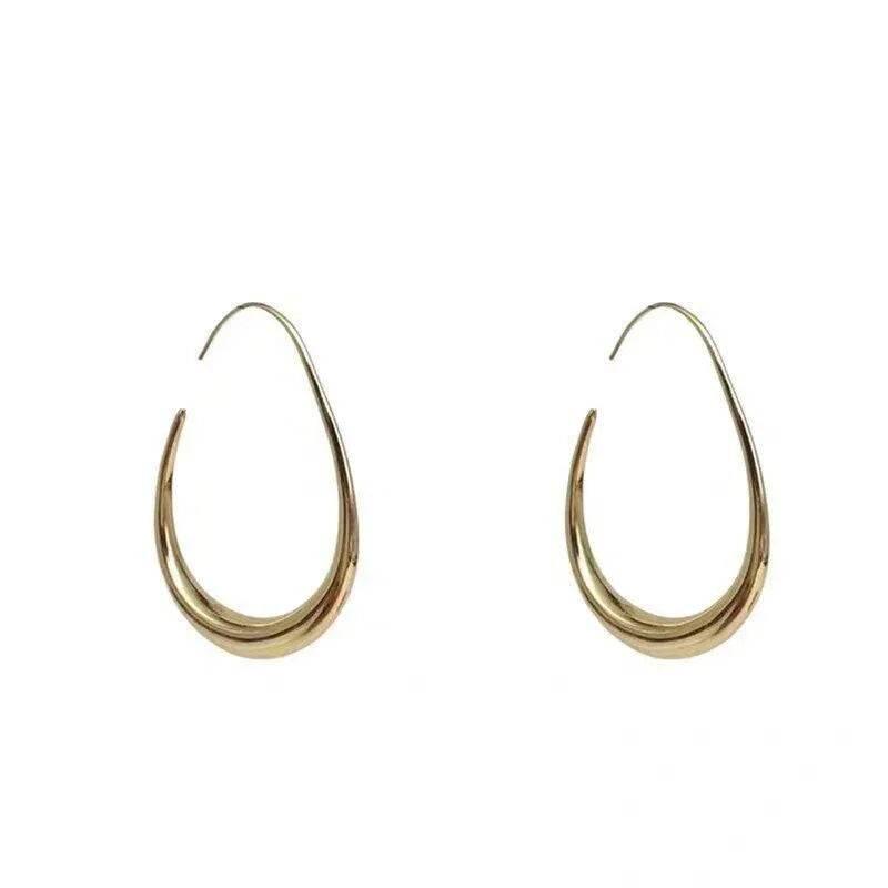 Retro Teardrop Earrings for Women – Gold & Silver - ZA-Zola