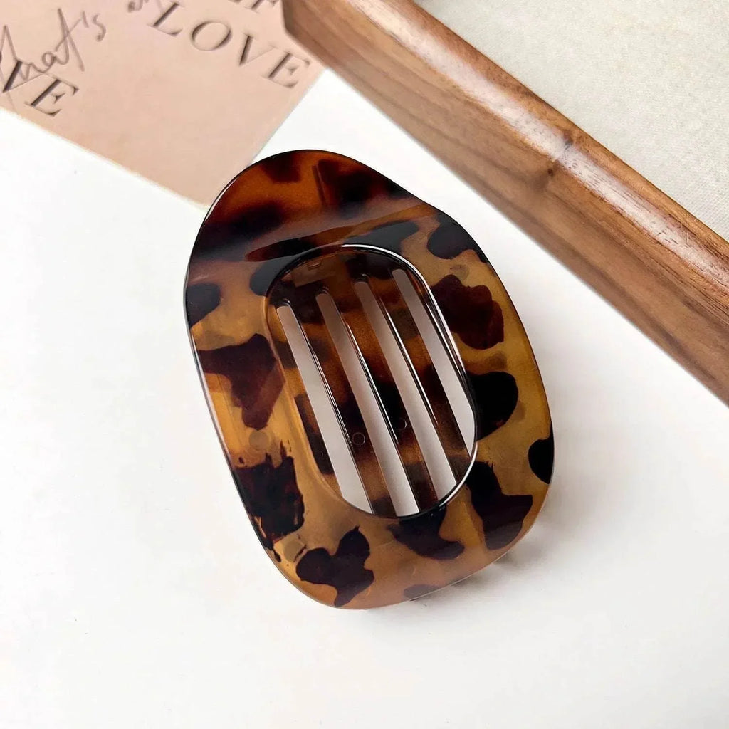 Oval Hair Claw Clips – Stylish Back Head Updo Hold - ZA-Zola